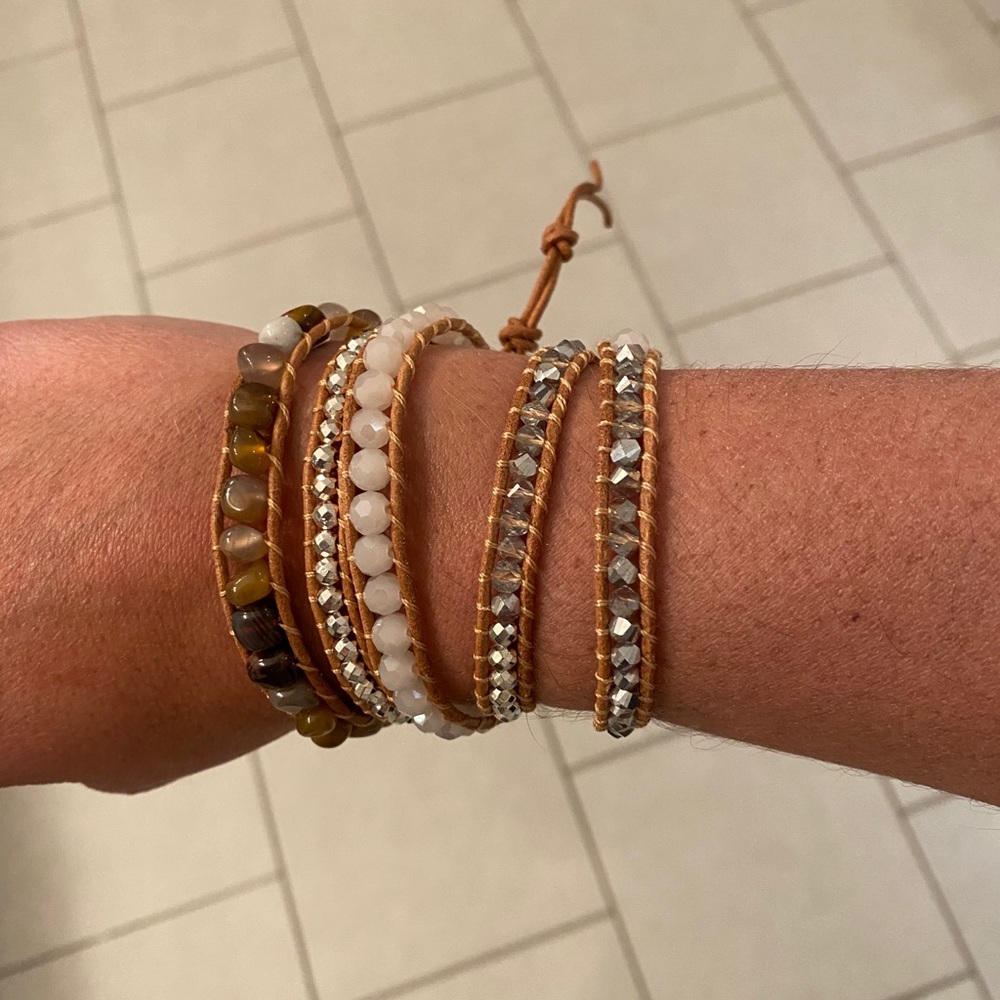 Victoria Emerson wrap bracelet.